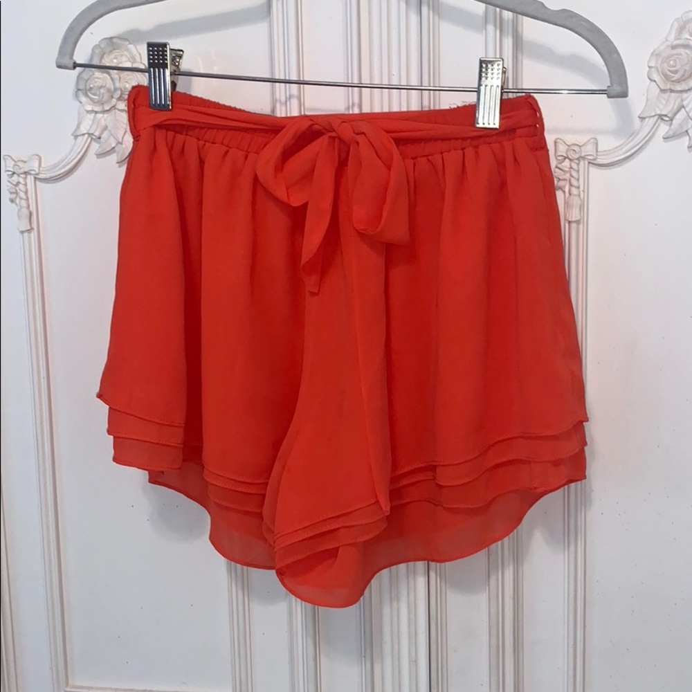 Orange shorts